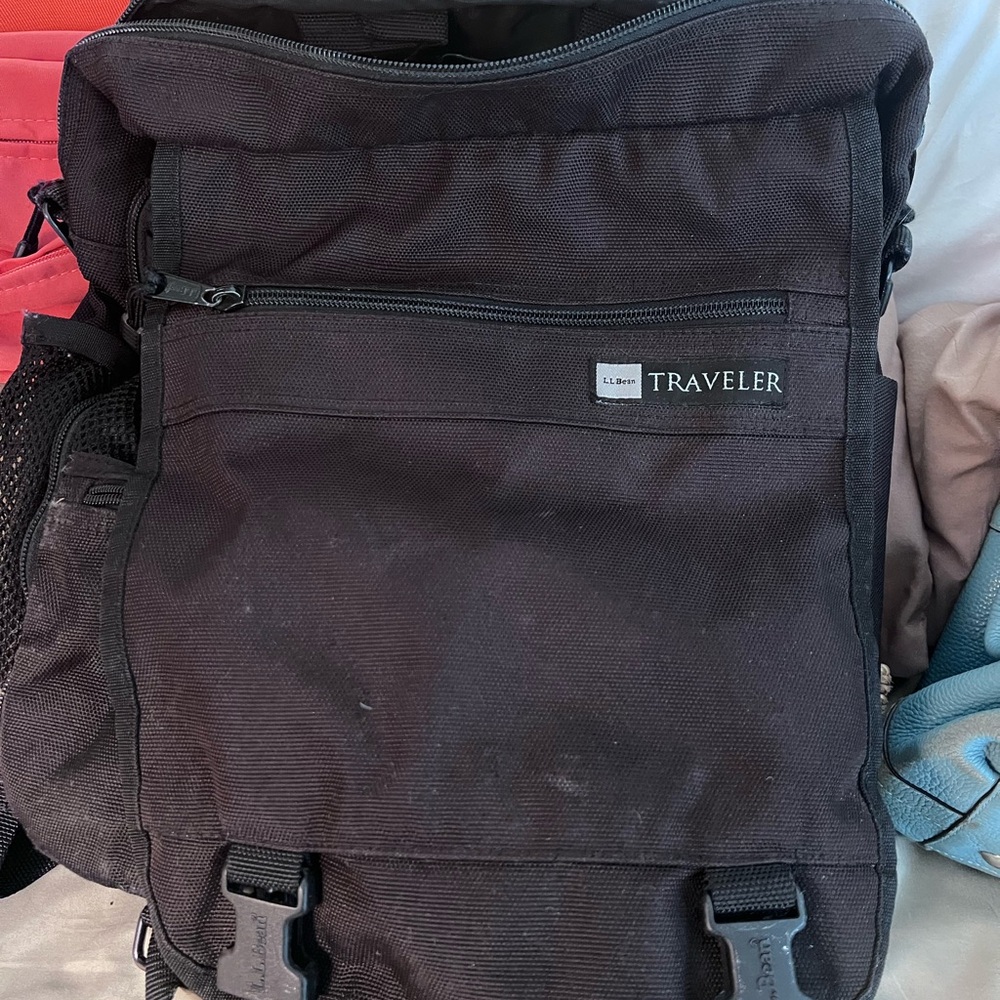 L.L. Bean Traveler Black Backpack